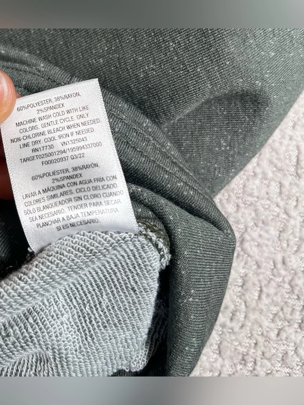 A New Day Olive Green Speckled Joggers - Size Medium - Picture 12 of 16